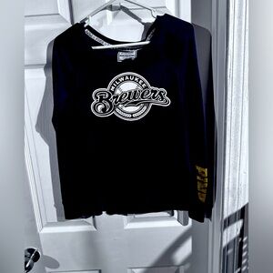 Victoria secrets pink small Milwaukee brewers sweatshirt